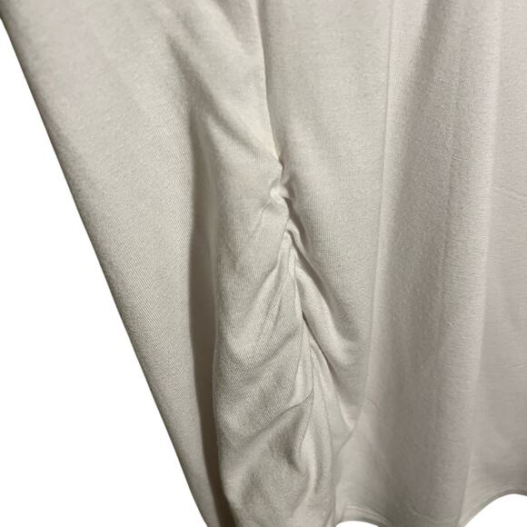 XOXO Women White Silver Beaded Tank Top Camisole V Neck Sleeveless XL - Picture 6 of 9